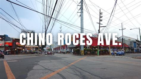 [4K] CHINO ROCES AVE (Pasong Tamo) Walking .